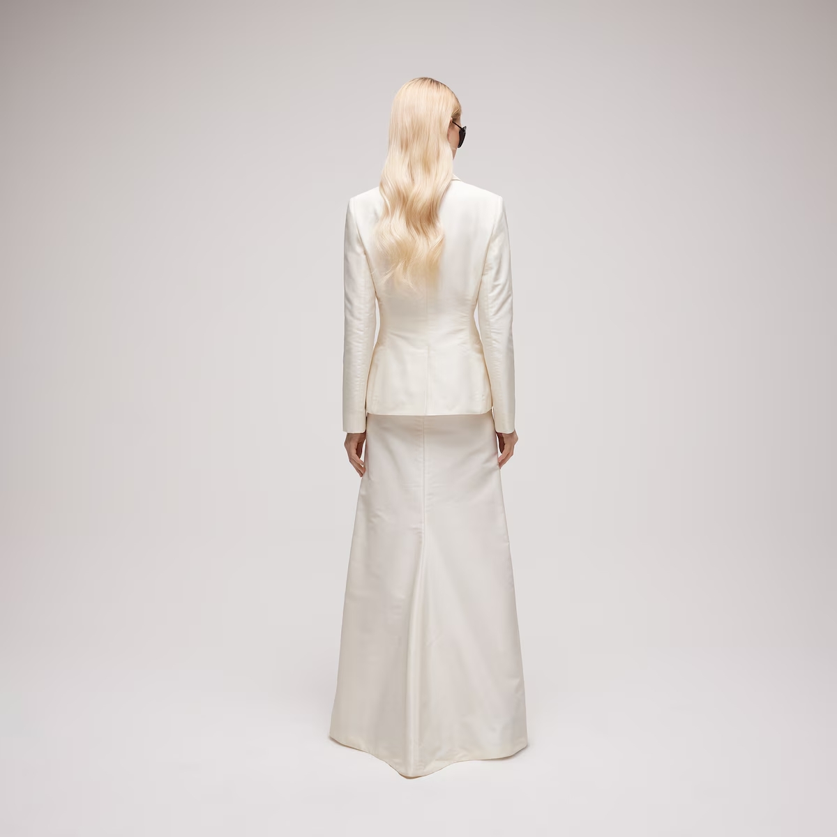 Fine silk faille jacket — gallery image